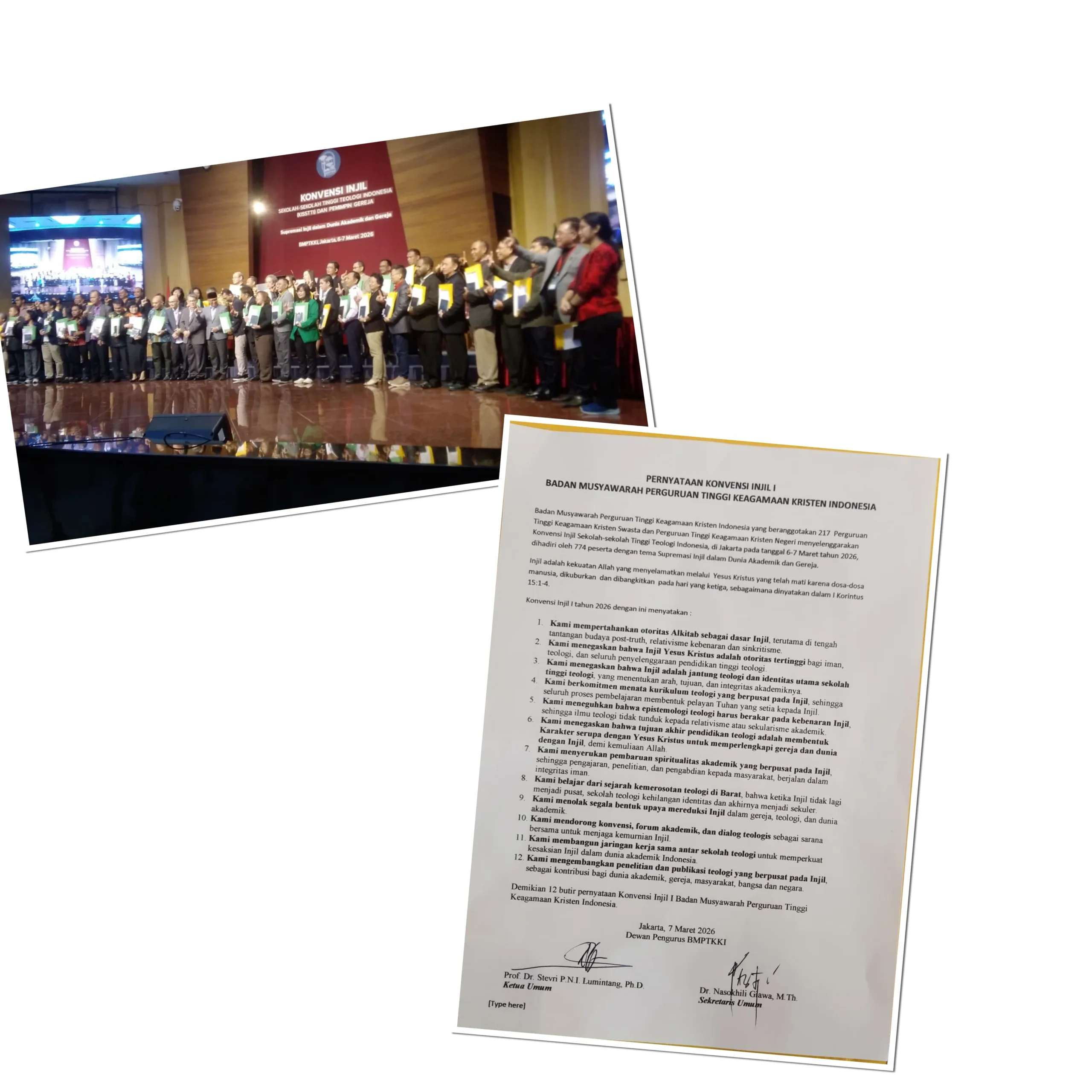 Dari Jakarta untuk Indonesia: Konvensi Injil Nasional Teguhkan Otoritas Injil di Dunia Teologi