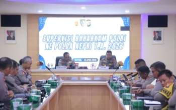 Polda Kepri terima kunjungan Tim supervisi Baharkam polri T.A. 2026