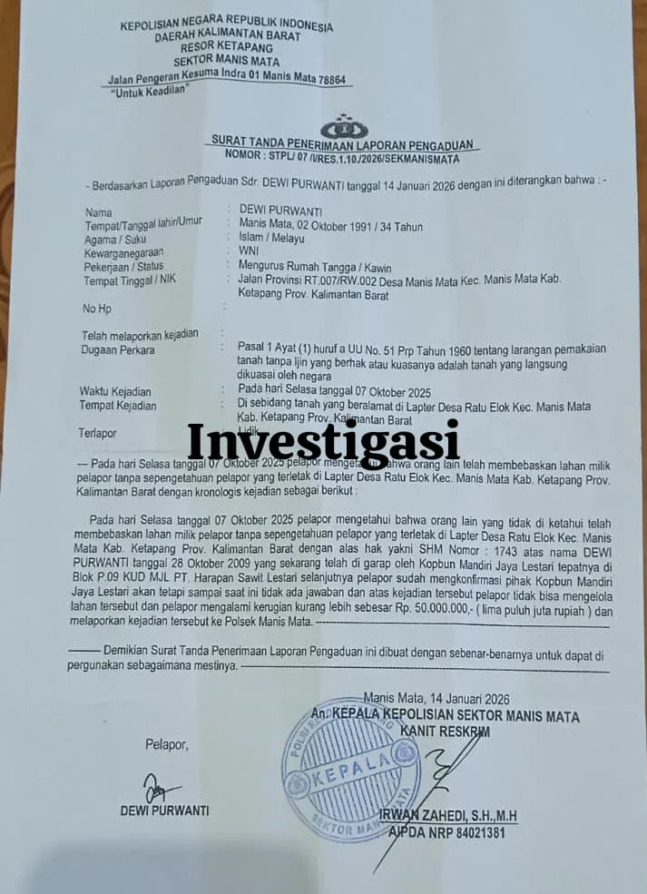 Hak Atas Tanah Dipertanyakan, Lahan Bersertifikat Masuk Perkebunan Sawit dan Tak Bisa Dikuasai Pemilik