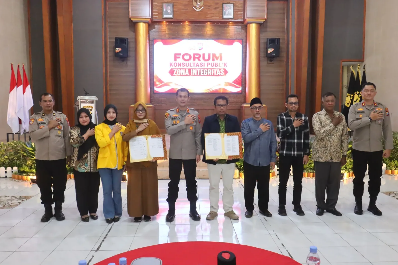 Polres Probolinggo Kota Gelar Forum Konsultasi Publik untuk Perkuat Zona Integritas Menuju WBK dan WBBM