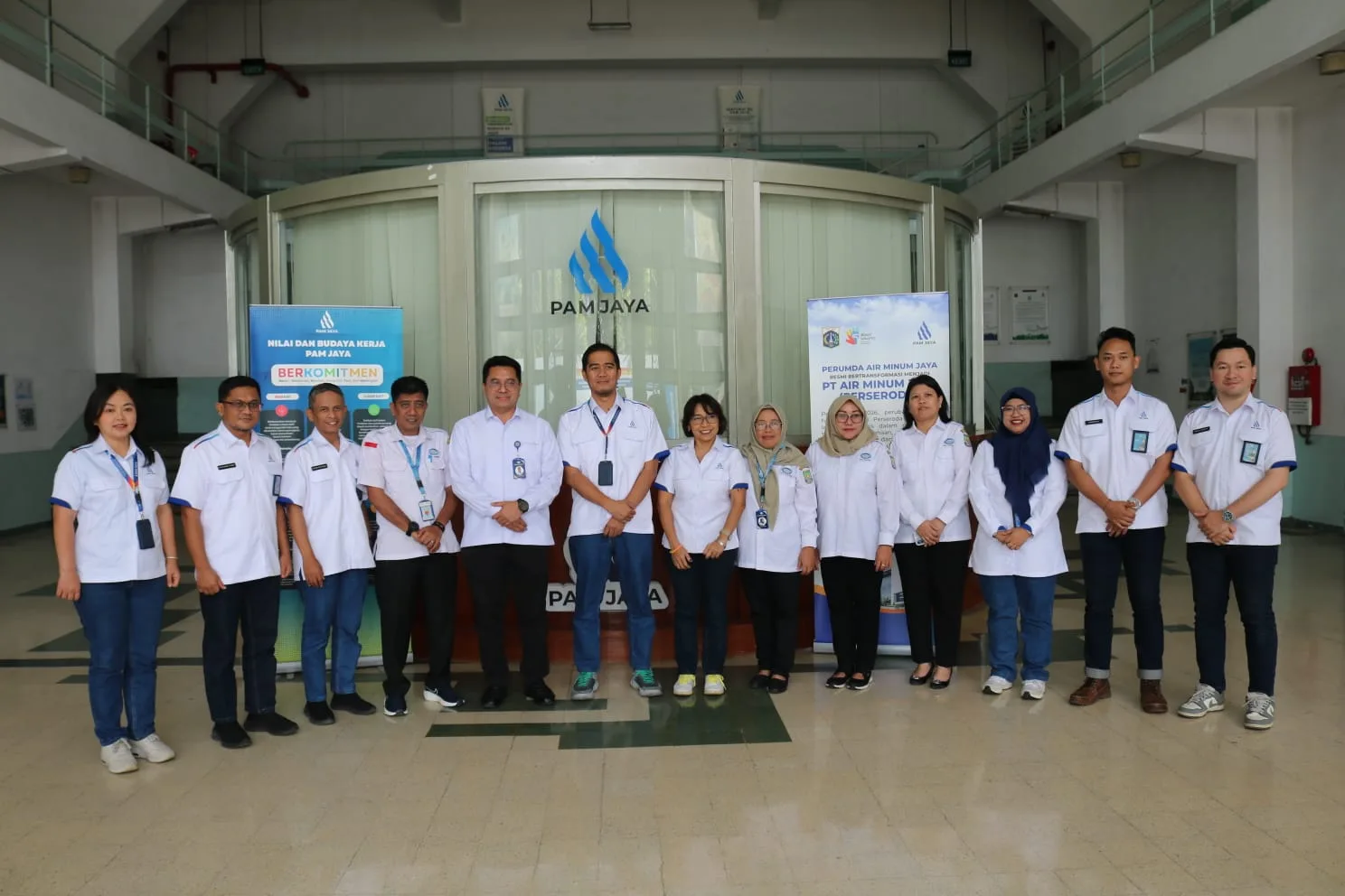 Perumda Tirta Benteng Kota Tangerang Laksanakan Studi Tiru ke PAM JAYA Terkait Pengendalian Pemanfaatan Air Tanah