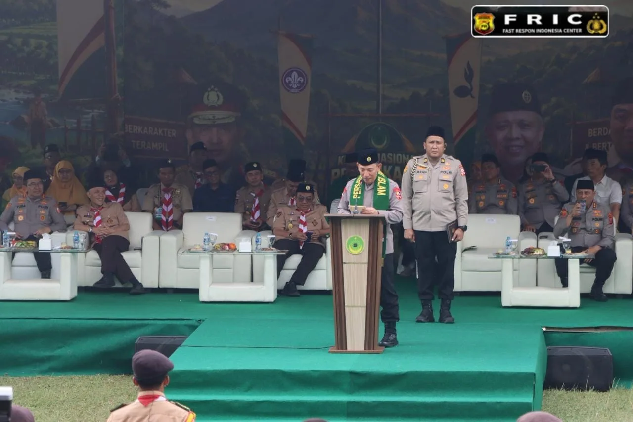 Kapolri di Hadapan 5.000 Peserta Kemah Nasional PUI Sukabumi: Generasi Muda Harus Siap Jadi Pemimpin